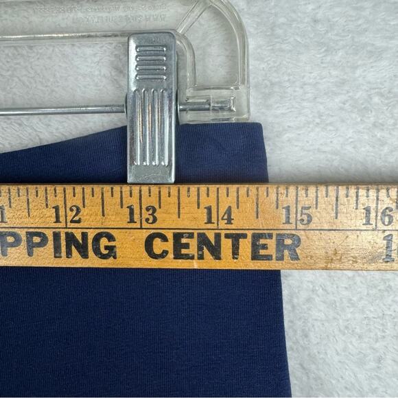 GAP Maternity Full Panel Ribbed Joggers In Navy Uniform Size S Lounge Athleisure - Picture 13 of 16